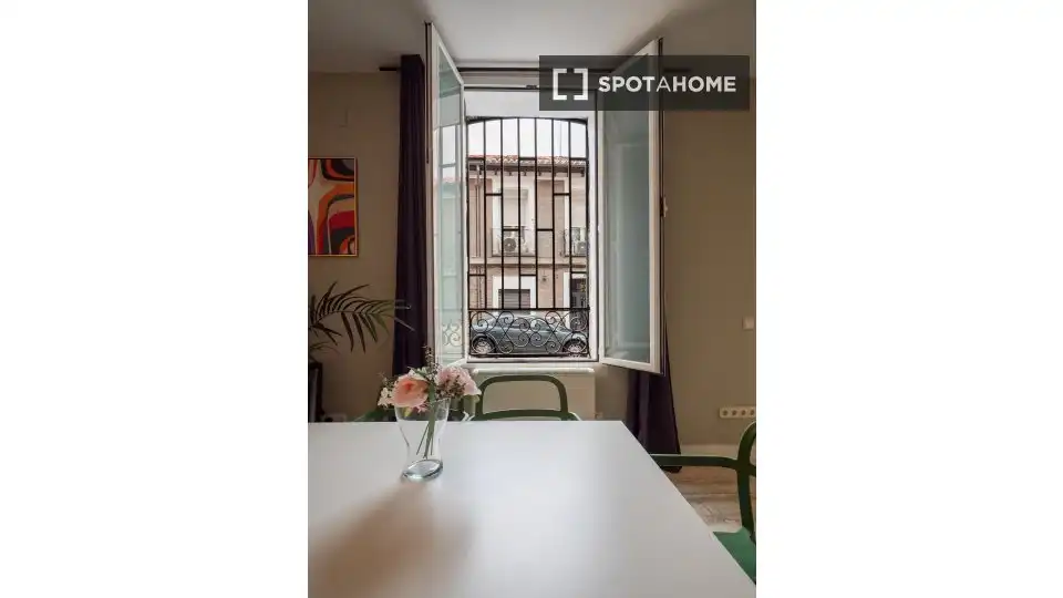 Vista exterior de Apartament per a compartir en Madrid amb Aire condicionat, Calefacció i Terrassa