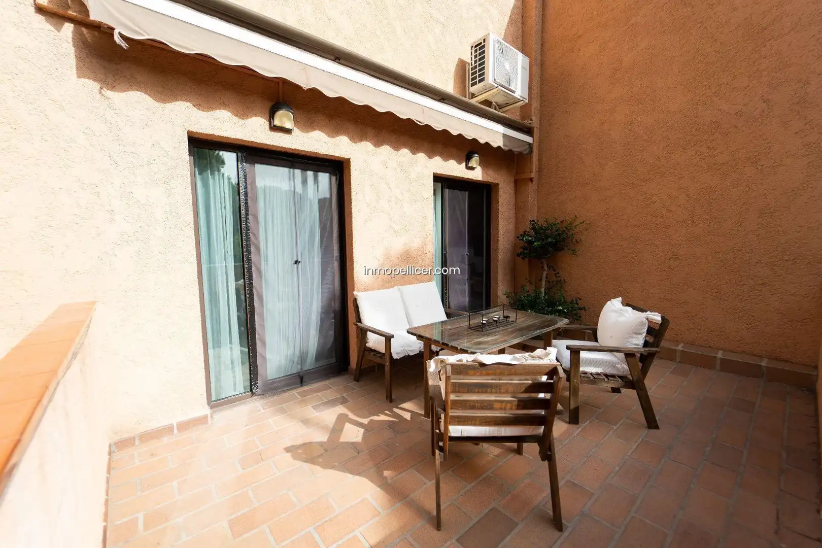 Terrasse von Haus oder Chalet zum Verkauf in L'Alfàs del Pi mit Klimaanlage, Heizung und Privatgarten