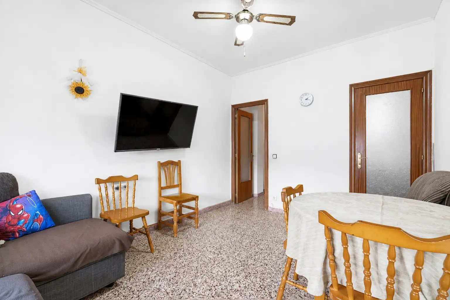 Sala d'estar de Pis en venda en Barcelona amb Calefacció