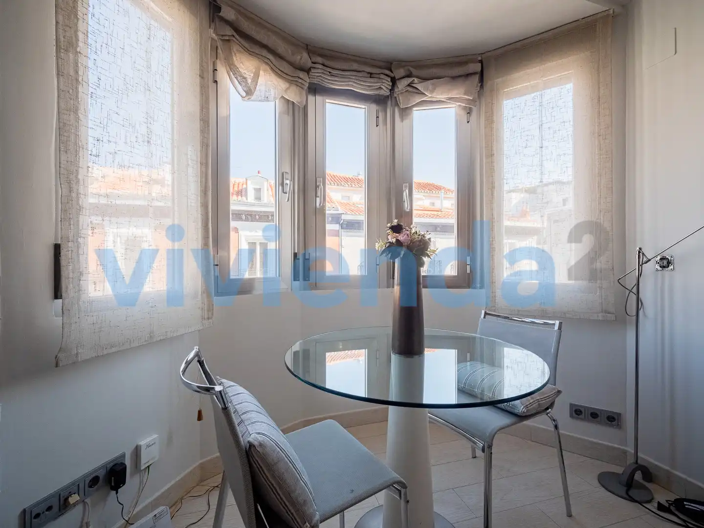 Esszimmer von Wohnung zur Miete in Madrid mit Klimaanlage und Heizung