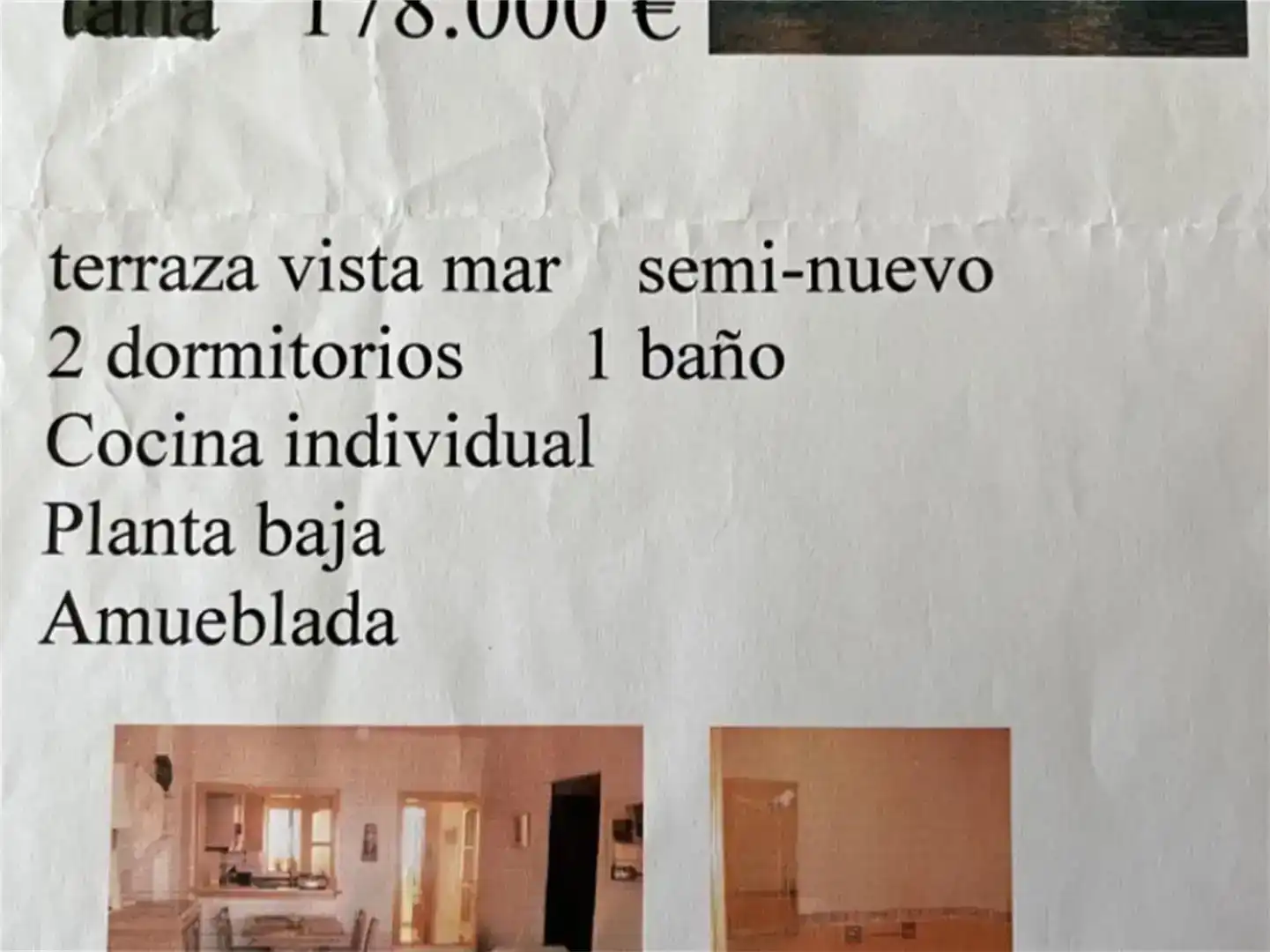Piso en venta en Polopos con Amueblado, Horno y Lavadora