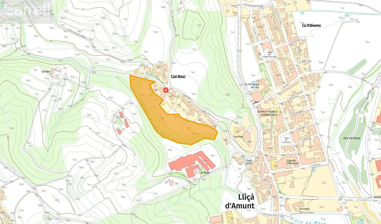 Lands and plots for sale in DS CAN BOSC Polígono  Parcela 
CAN BOSCH.  LLIÇA D'AMUNT (BARCELONA), imagen 4