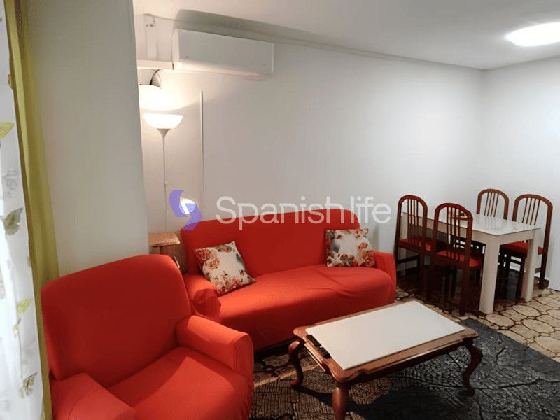 Sala de estar de Piso en venta en Alicante / Alacant con Aire acondicionado, Amueblado y Horno