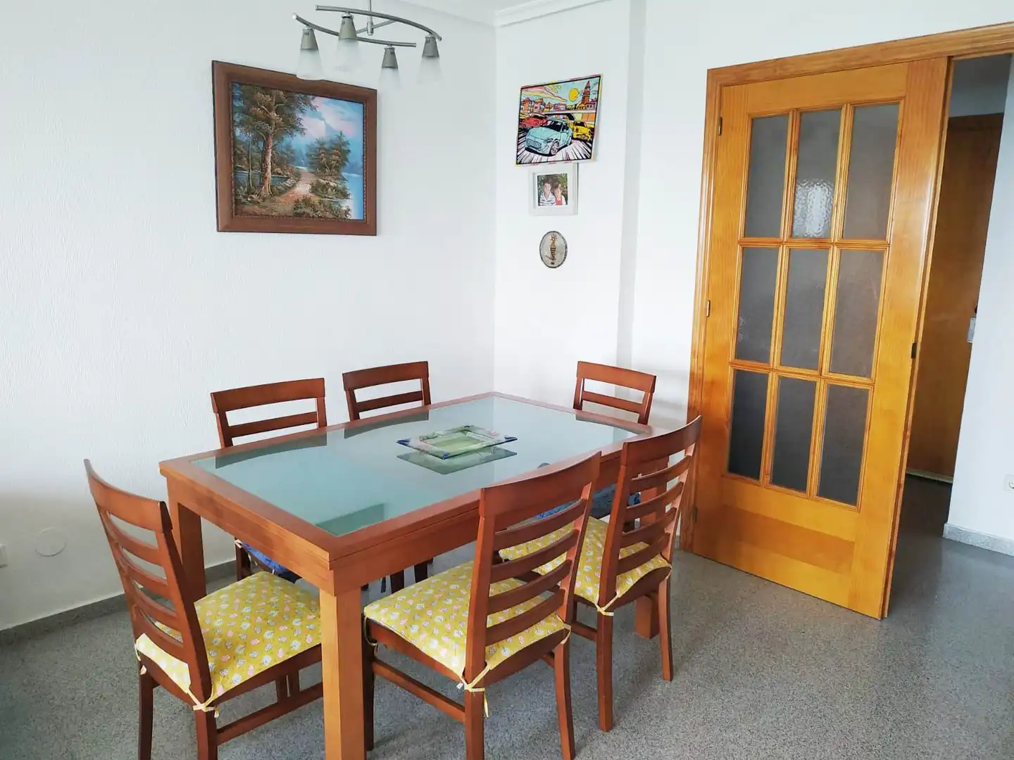 Comedor de Apartamento de alquiler en El Campello con Terraza, Piscina y Amueblado