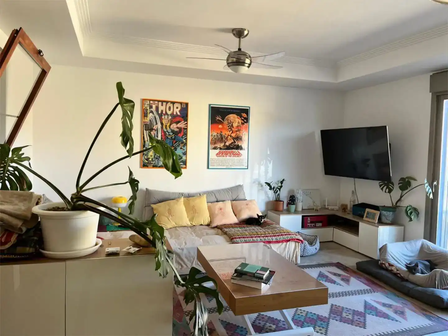 Sala de estar de Piso en venta en Polop con Aire acondicionado, Trastero y Balcón