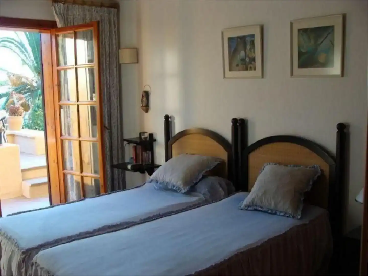 Dormitori de Casa o xalet de lloguer en Santa Eulària des Riu amb Aire condicionat i Piscina