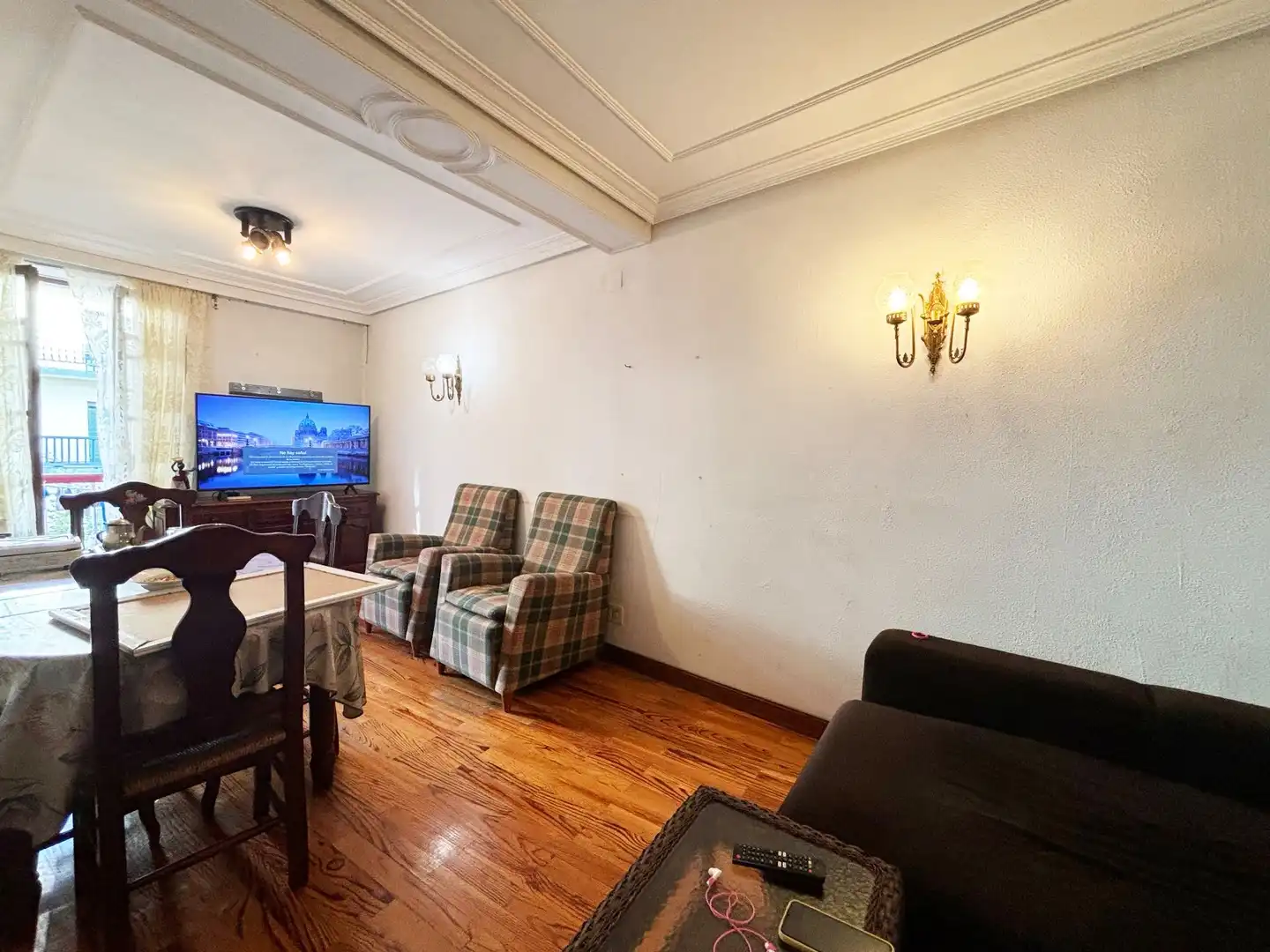 Sala de estar de Piso en venta en Hondarribia con Calefacción y Amueblado