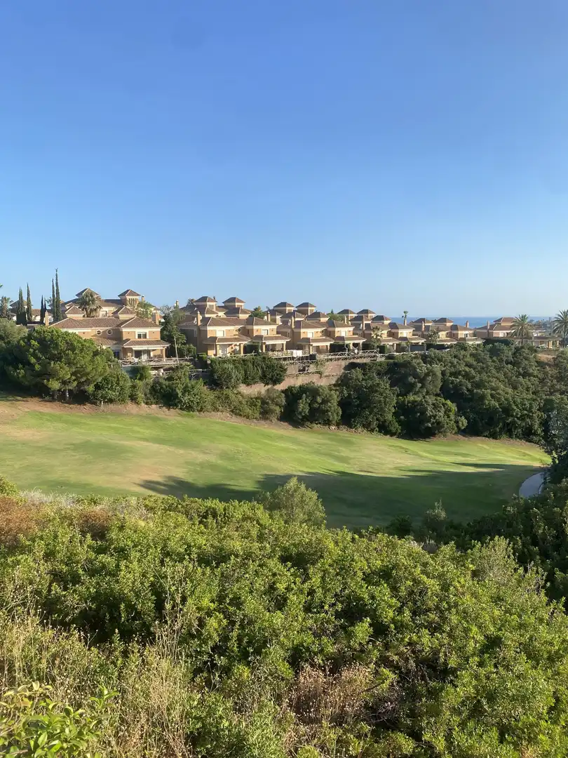 Exterior view of Detached homes for rent in Marbella  with Air Conditioner, Terrace and Swimming Pool