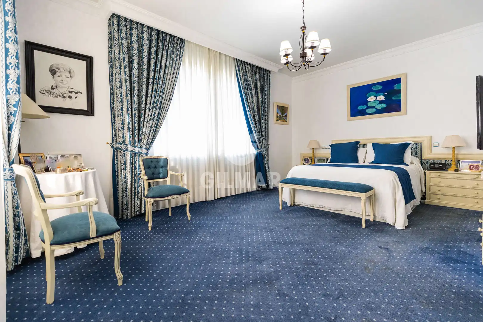 Bedroom of Houses for sale in Collado Villalba  with Heating, Private garden and Swimming Pool