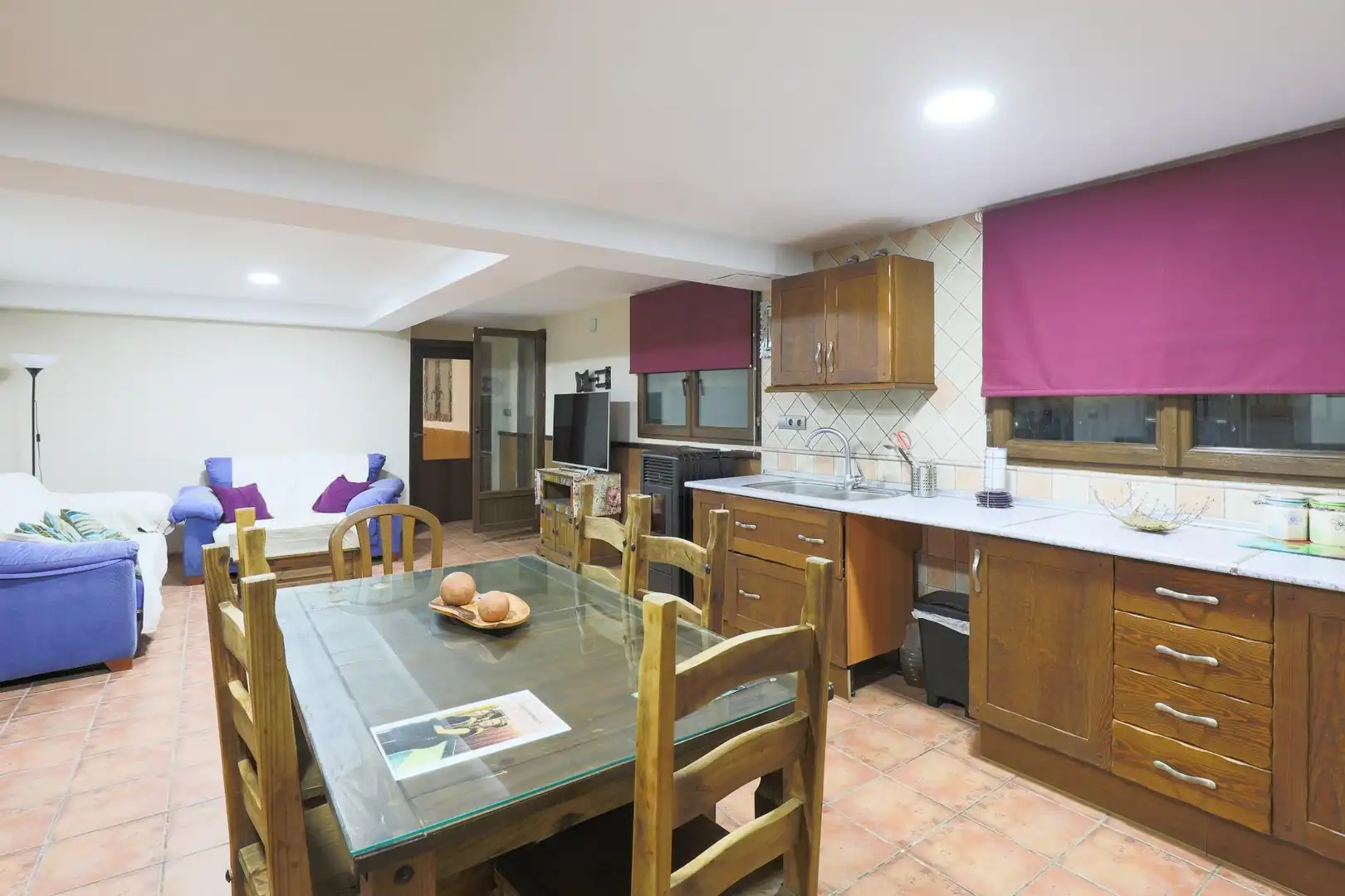 Küche von Haus oder Chalet zum Verkauf in Padul mit Klimaanlage, Heizung und Privatgarten