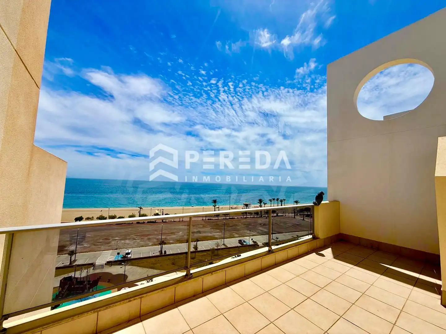 Terrasse von Dachboden zum Verkauf in Roquetas de Mar mit Terrasse und Gemeinschaftspool