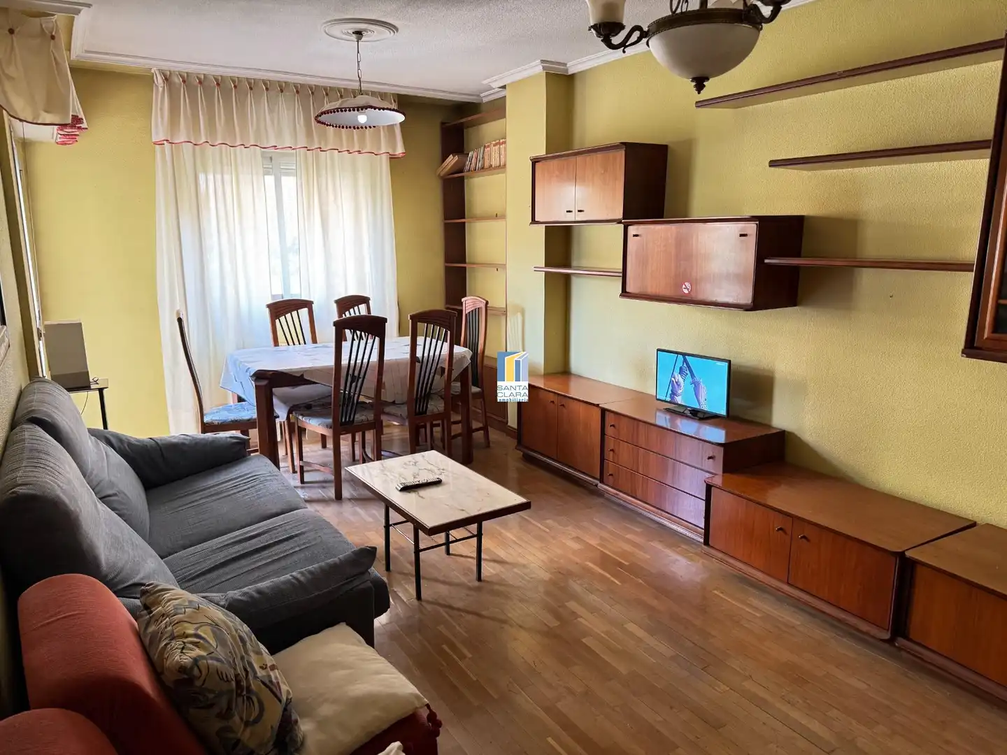 Sala de estar de Piso en venta en Zamora Capital  con Calefacción, Parquet y Terraza