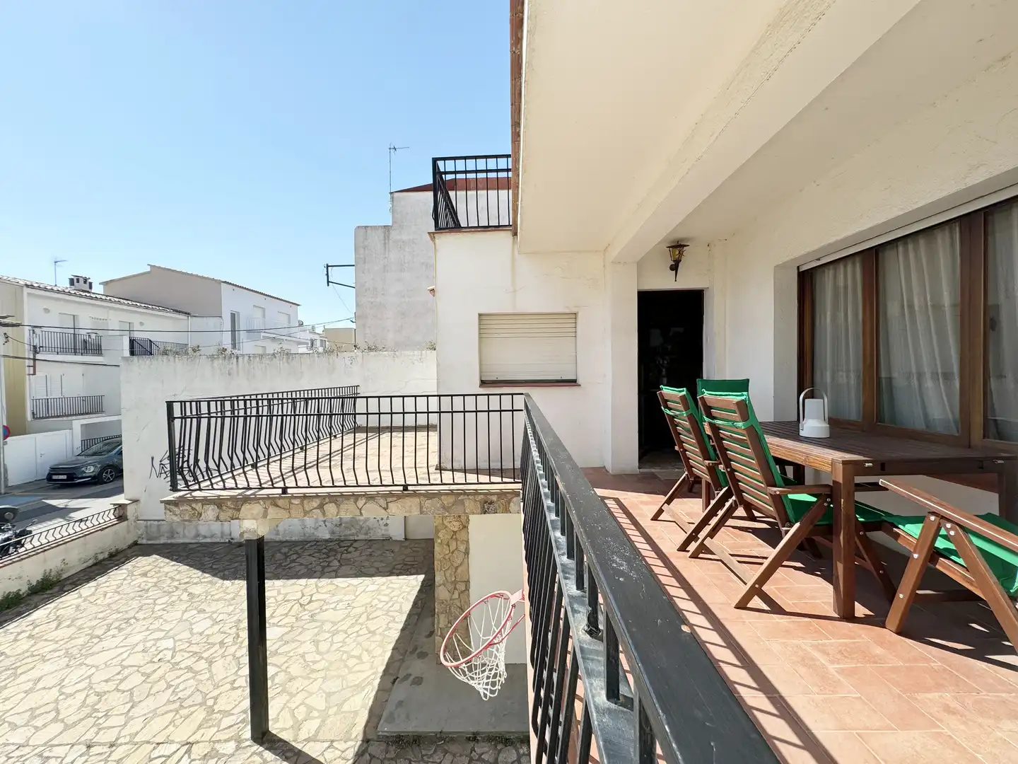 Terraza de Casa adosada en venta en L'Escala con Jardín privado, Terraza y Amueblado