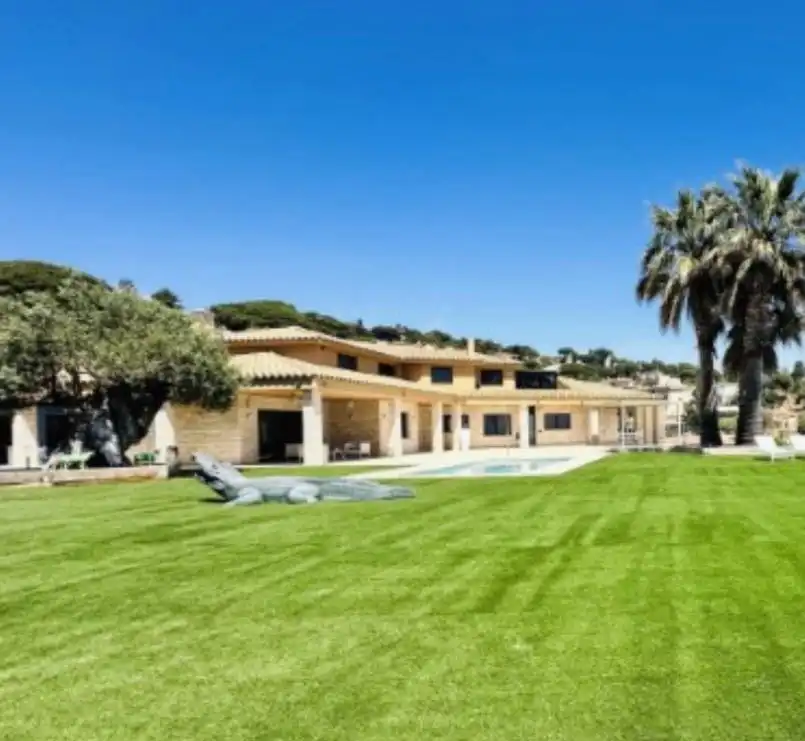 Vista exterior de Casa o chalet en venta en Mataró con Aire acondicionado, Jardín privado y Parquet