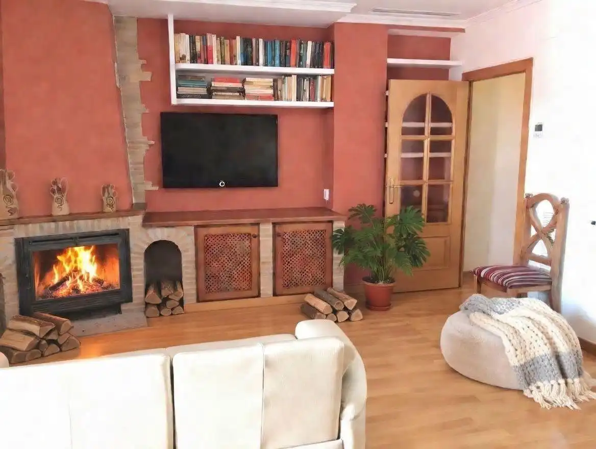Living room of Attic for sale in Silla  with Air Conditioner, Heating and Parquet flooring