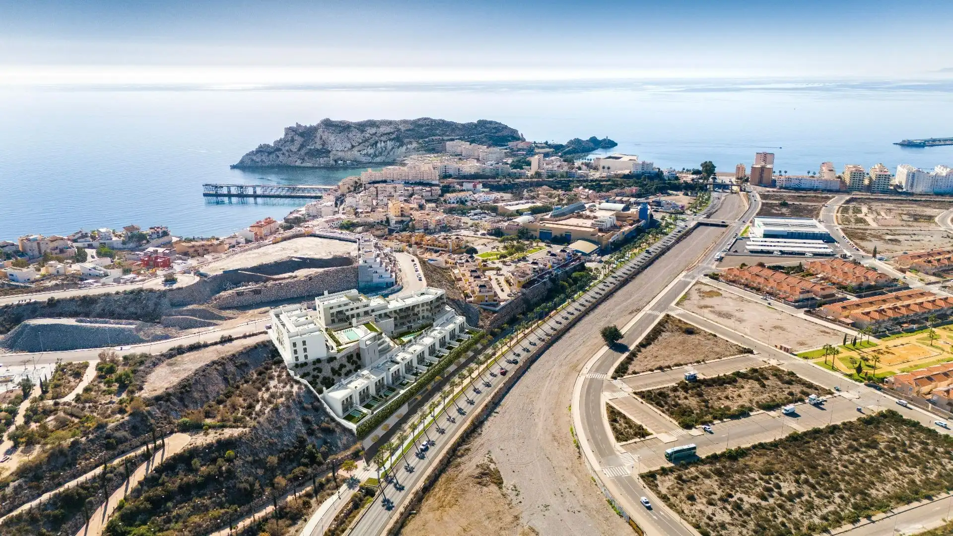 Vista exterior de Casa o chalet en venta en Águilas con Aire acondicionado, Calefacción y Jardín privado