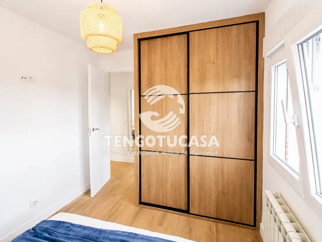 Schlafzimmer von Wohnung zum Verkauf in Madrid mit Klimaanlage, Heizung und Parkett