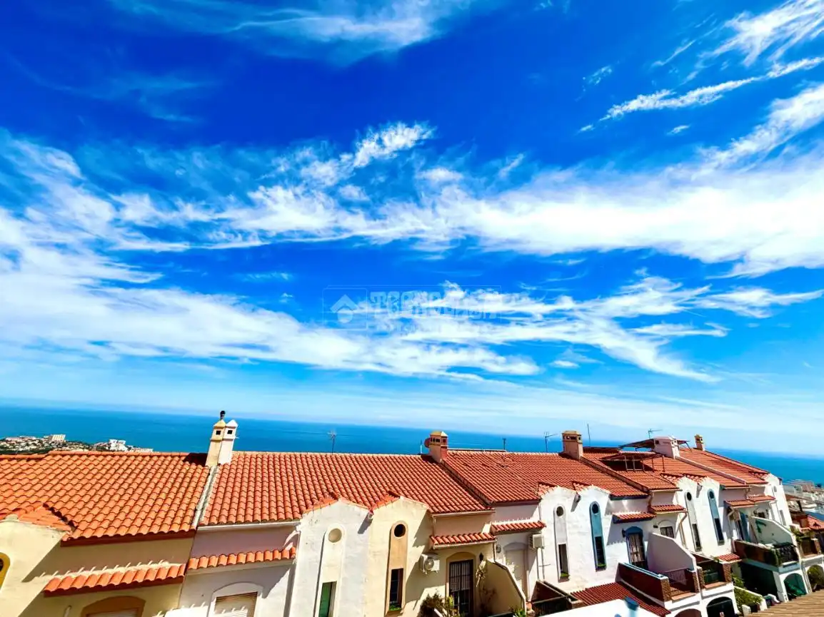 Exterior view of Detached homes for sale in Benalmádena  with Air Conditioner, Heating and Terrace