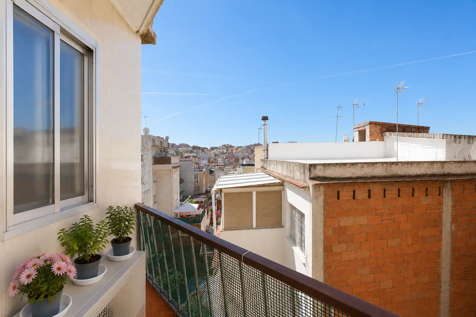 Terraza de Piso en venta en Santa Coloma de Gramenet con Aire acondicionado y Terraza
