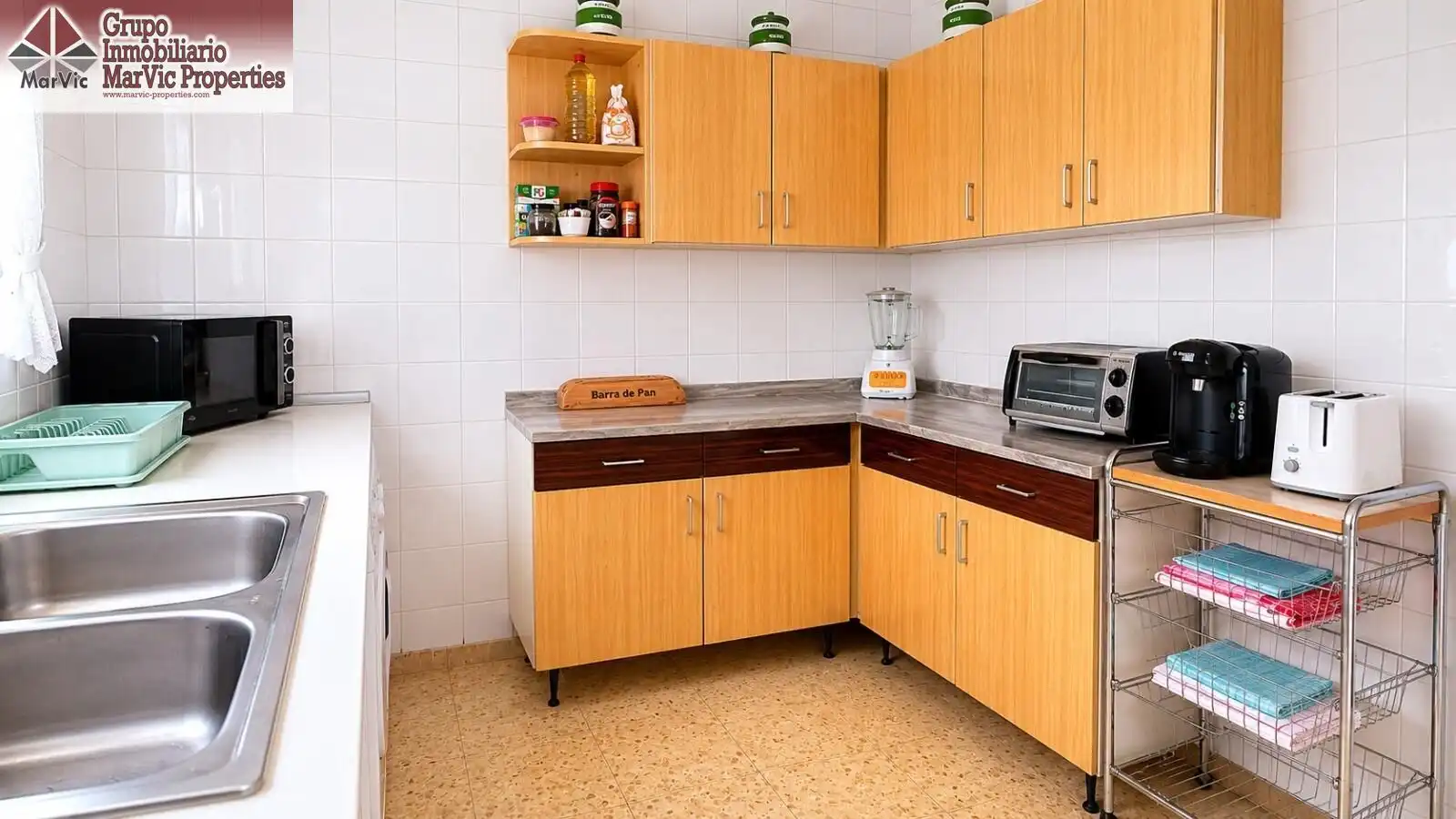 Cocina de Ático en venta en Benidorm con Terraza y Amueblado