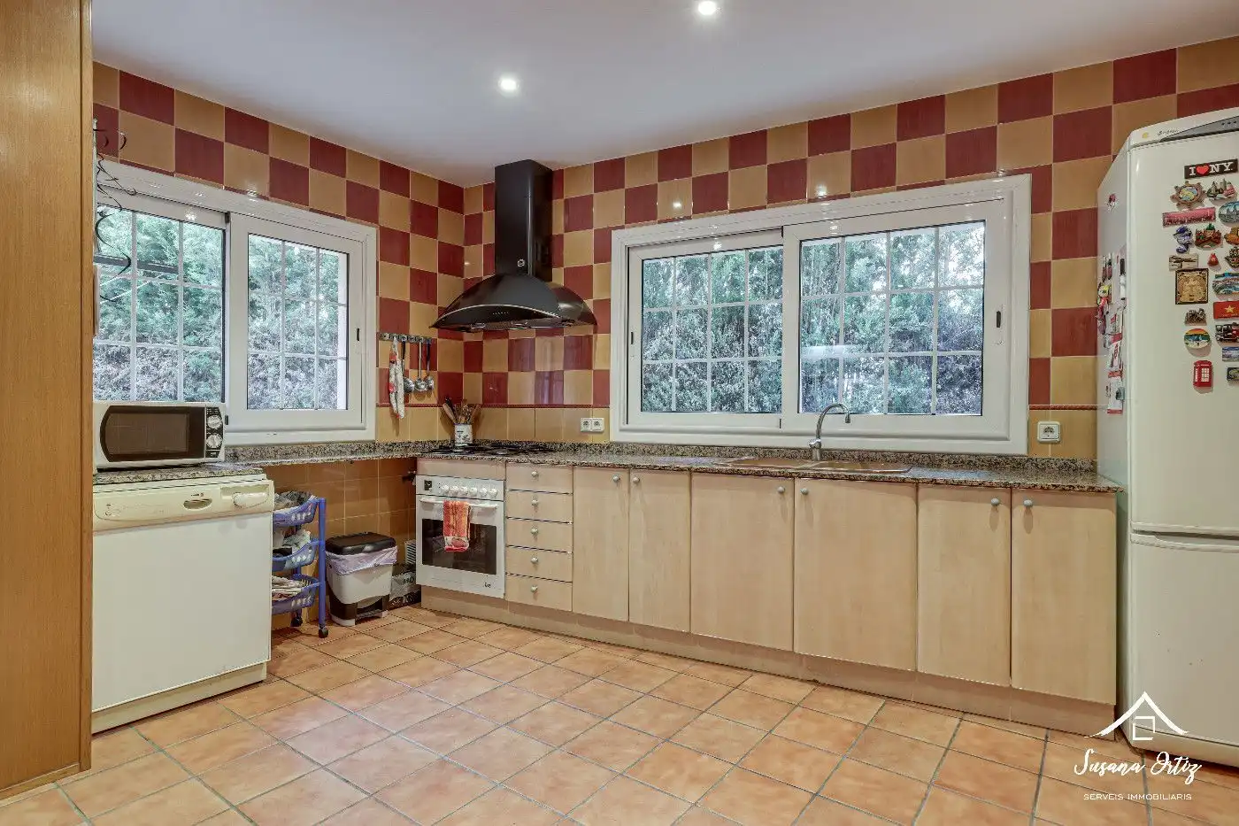 Cocina de Casa o chalet en venta en El Bruc con Aire acondicionado, Calefacción y Jardín privado