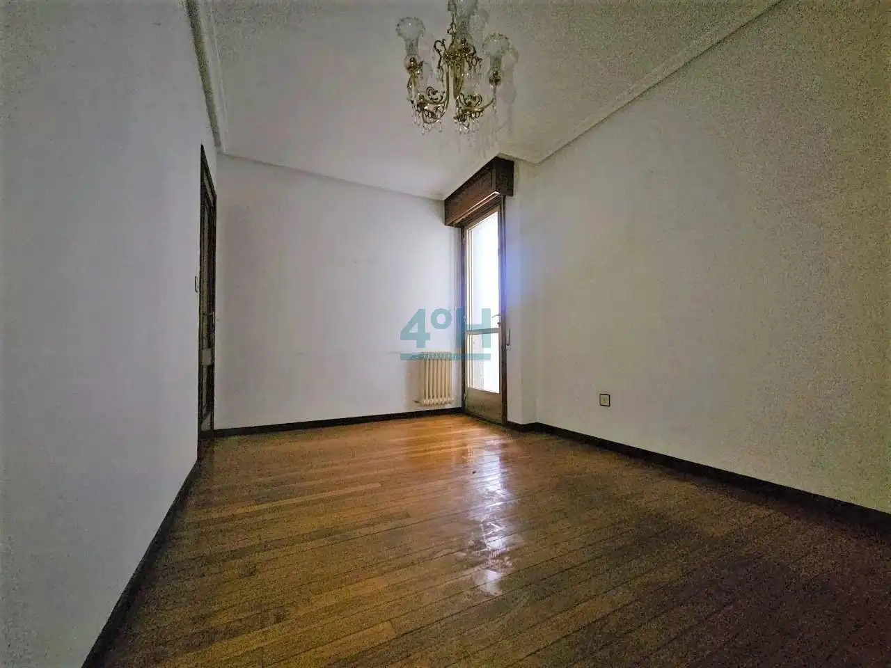 Schlafzimmer von Wohnung zum Verkauf in Ourense Capital  mit Heizung, Parkett und Terrasse