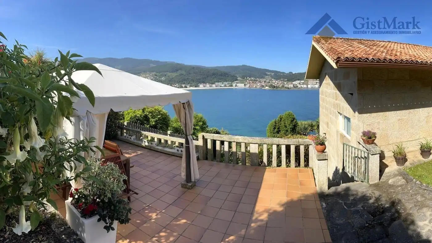 Terraza de Casa o chalet en venta en Nigrán con Calefacción, Jardín privado y Terraza