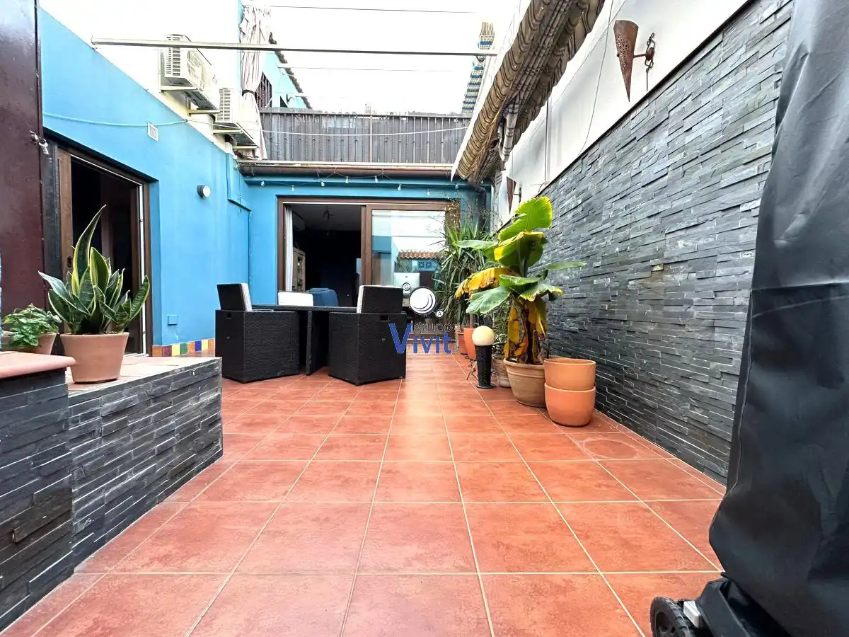 Terrassa de Casa o xalet en venda en Alcalá de Guadaira amb Aire condicionat, Jardí privat i Terrassa