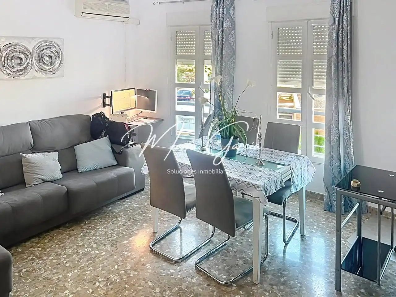Wohnzimmer von Wohnung zum Verkauf in Lucena mit Klimaanlage, Heizung und Abstellraum
