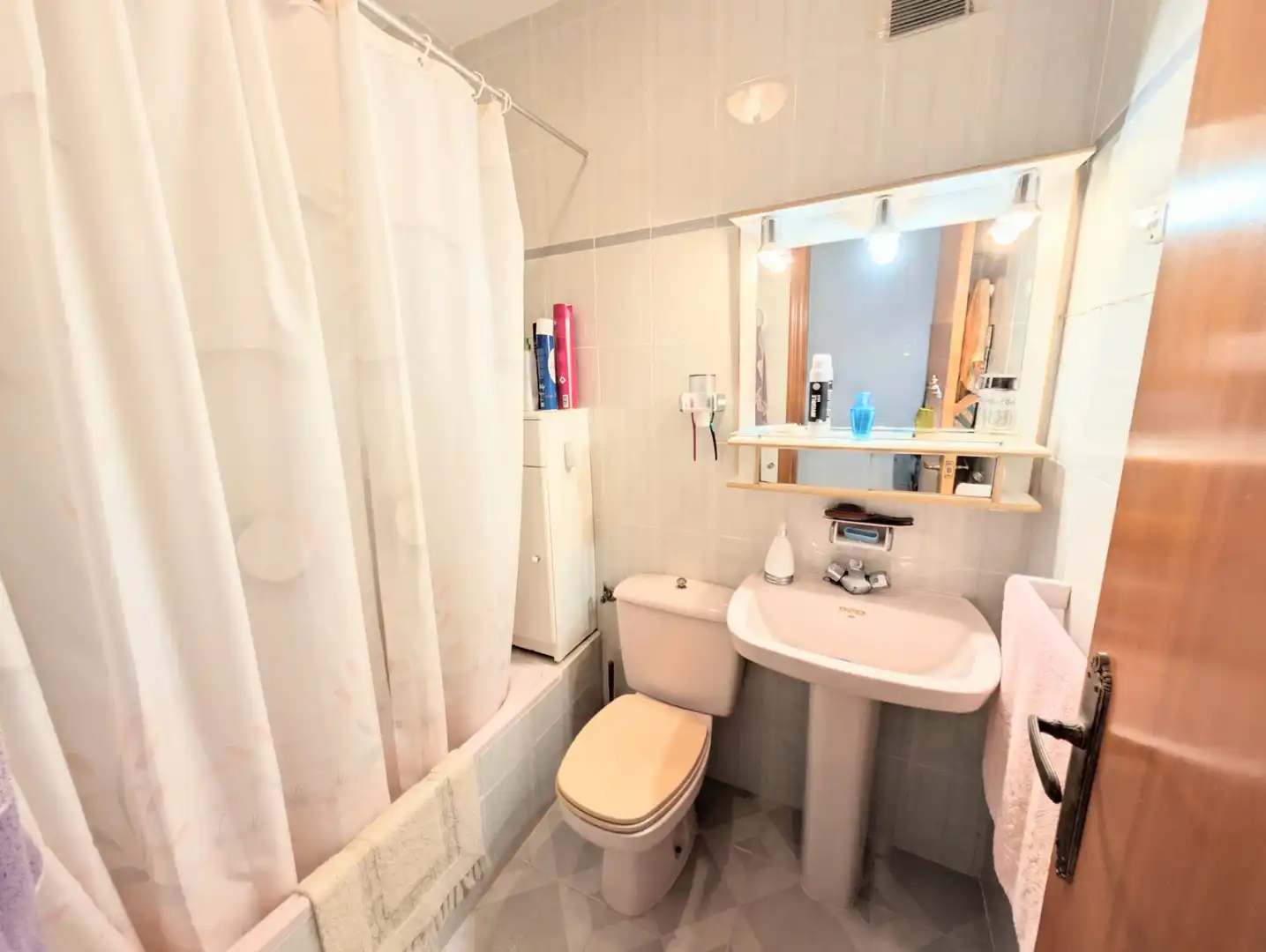 Baño de Casa adosada en venta en Mazarrón con Aire acondicionado, Jardín privado y Terraza