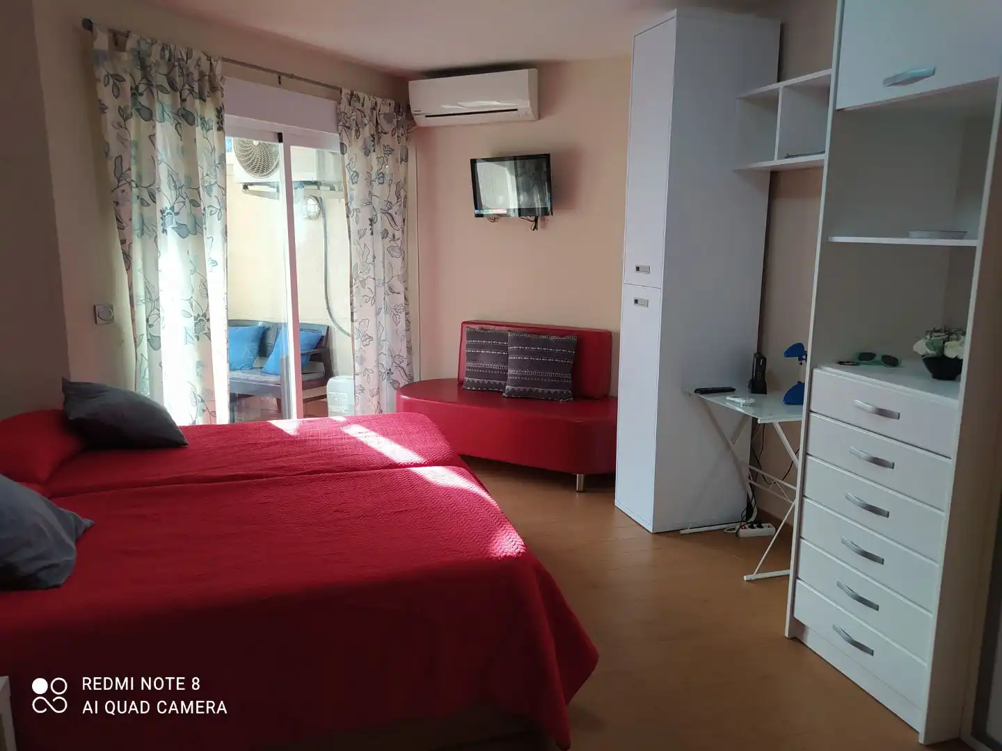 Schlafzimmer von Wohnung zur Miete in Almuñécar mit Klimaanlage, Heizung und Privatgarten