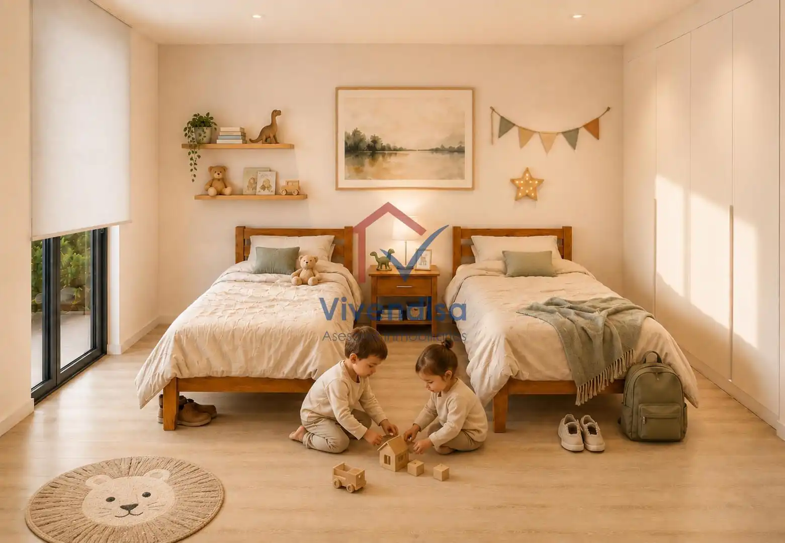 Habitación de Casa adosada en venta en Guadalajara con Calefacción, Jardín privado y Terraza