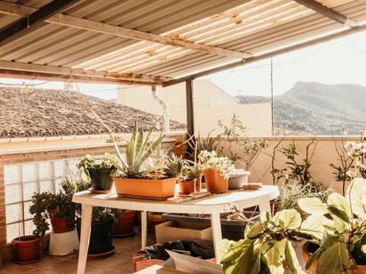 Terrasse von Haus oder Chalet zum verkauf in Banyeres de Mariola mit Klimaanlage, Heizung und Terrasse