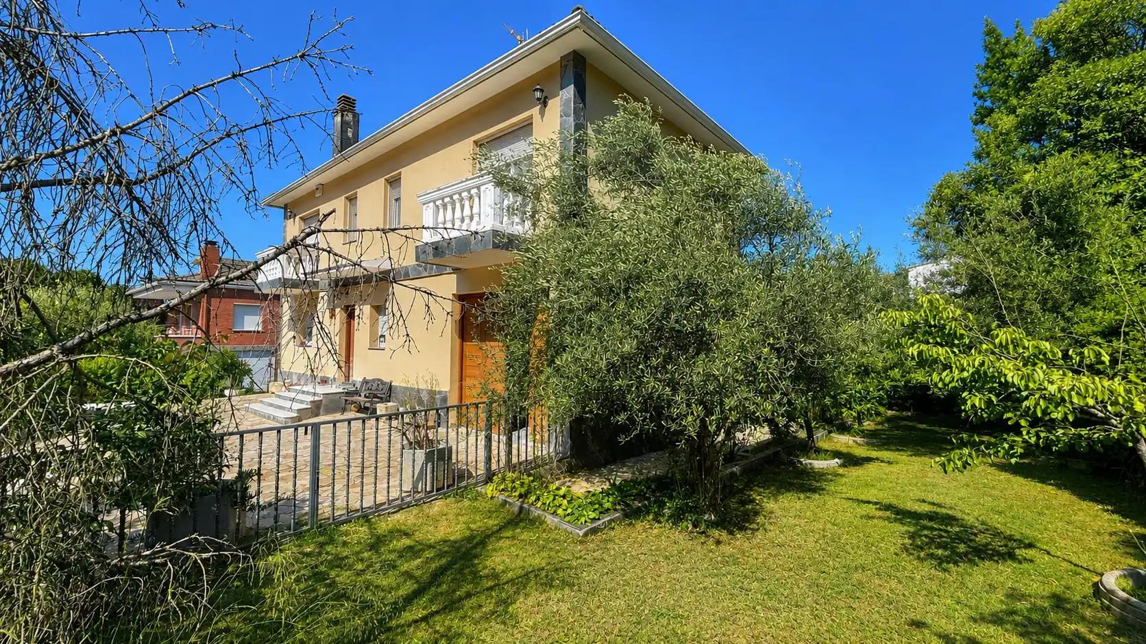 Vista exterior de Casa o chalet en venta en Vacarisses con Calefacción, Jardín privado y Balcón