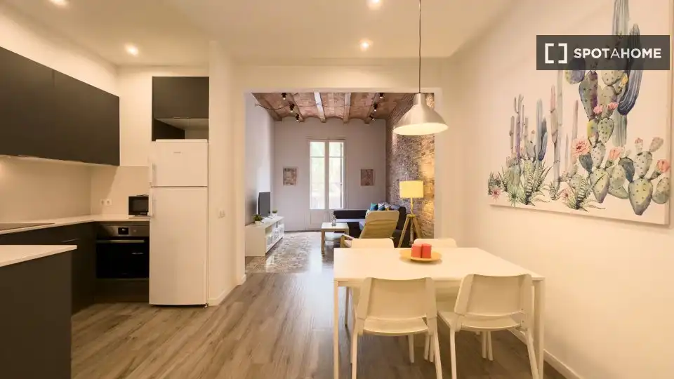 Flat with terrace to rent in Eixample, imagen 2