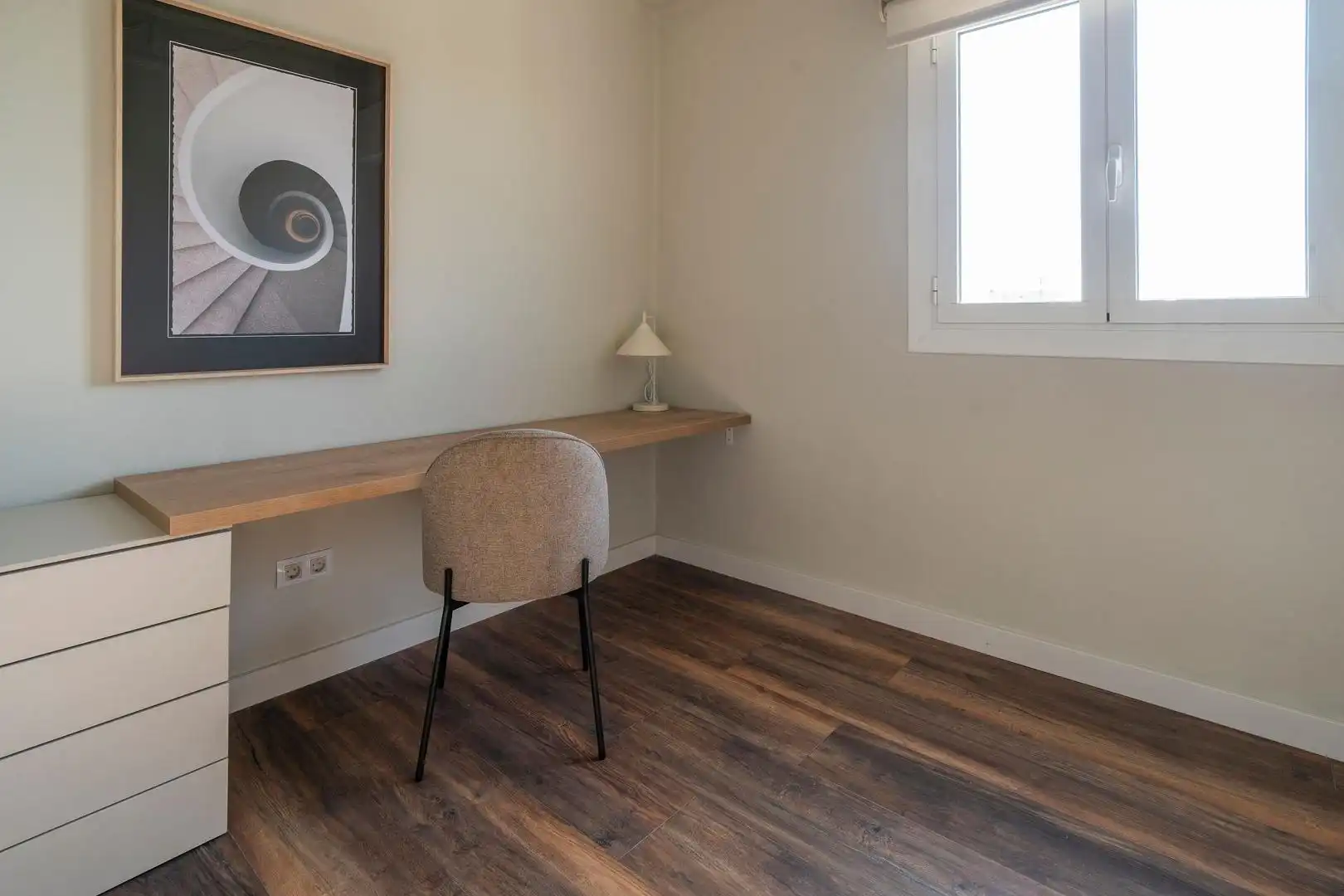 Bedroom of Attic for rent in Valencia  with Air Conditioner, Heating and Terrace