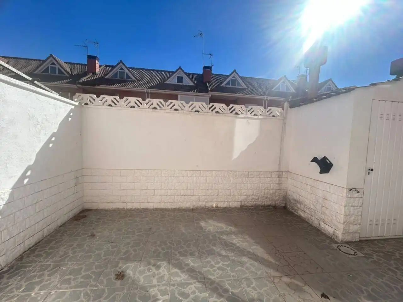 Jardí de Casa adosada en venda en Numancia de la Sagra amb Terrassa