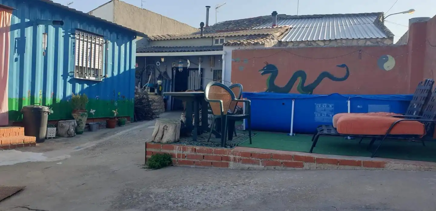 Vista exterior de Casa o xalet en venda en Alcázar del Rey amb Traster