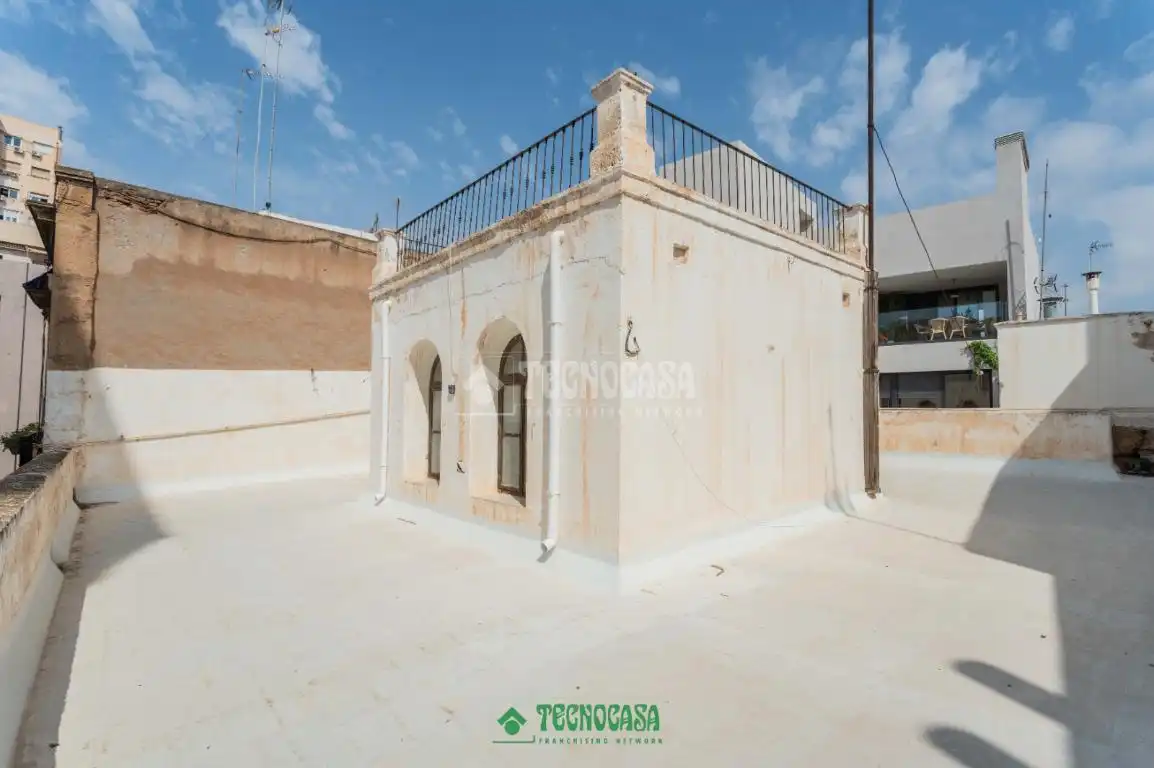 Terraza de Casa adosada en venta en Almería con Calefacción y Balcón