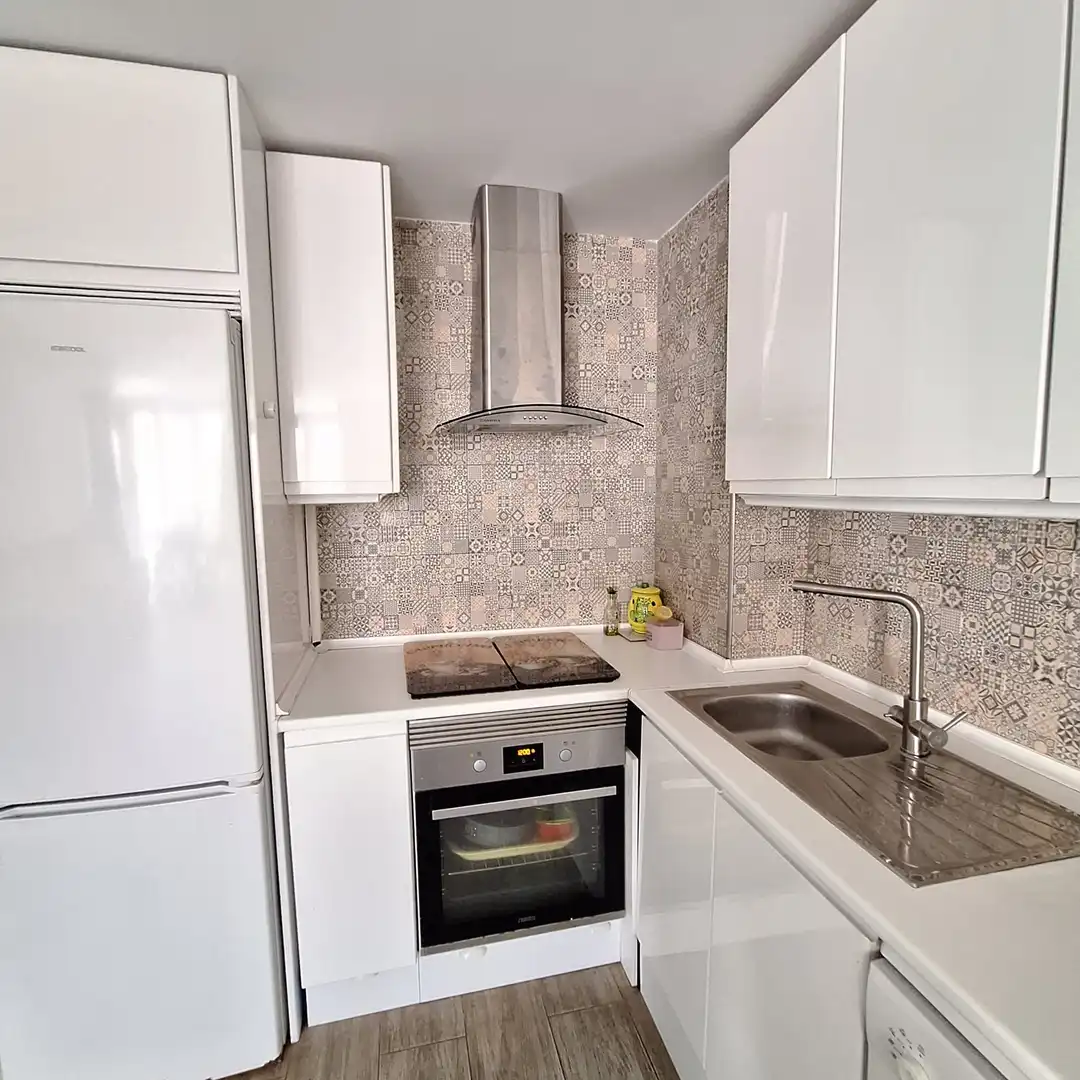 Cocina de Apartamento en venta en La Manga del Mar Menor con Aire acondicionado