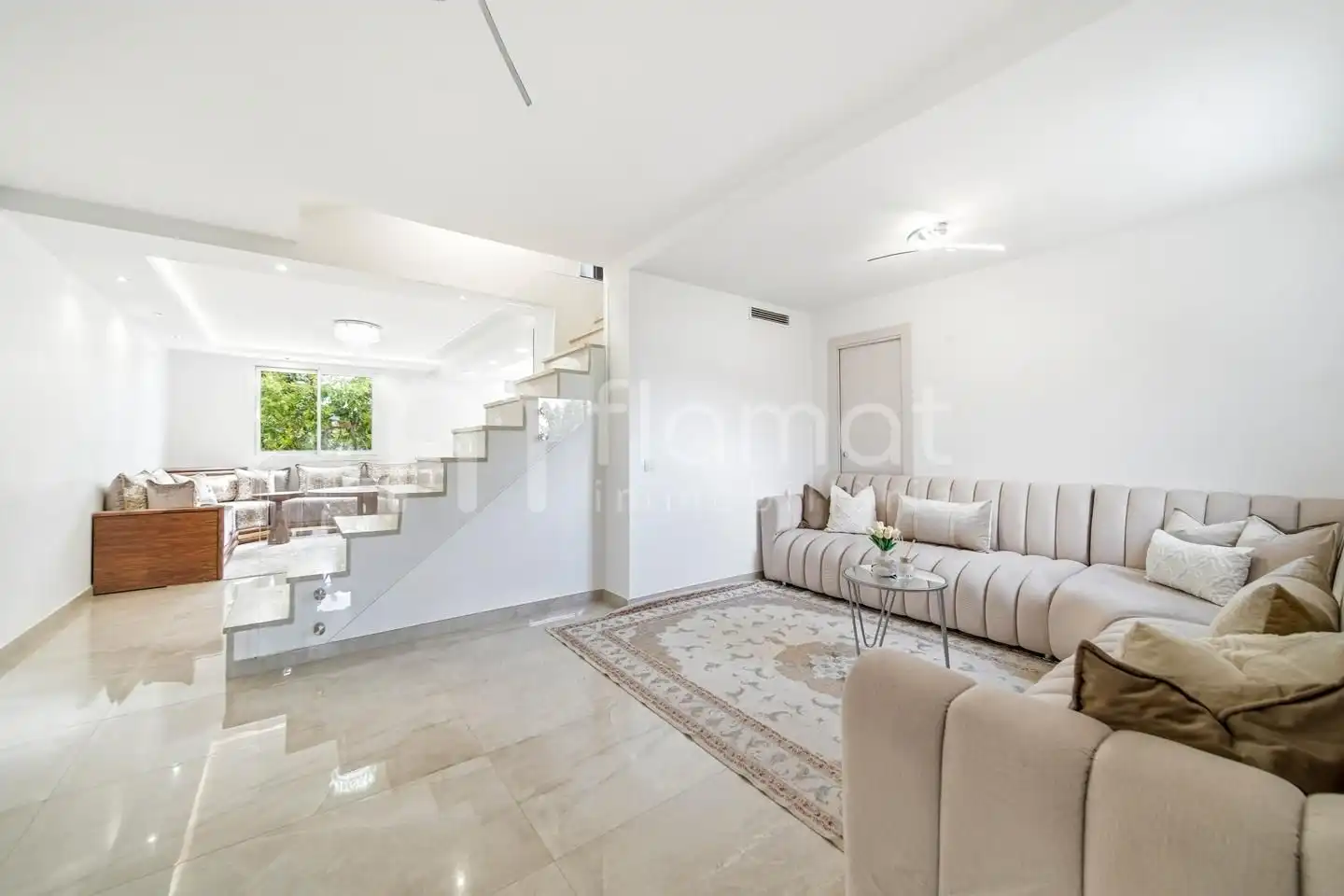 Sala d'estar de Casa o xalet en venda en Reus amb Aire condicionat, Jardí privat i Balcó
