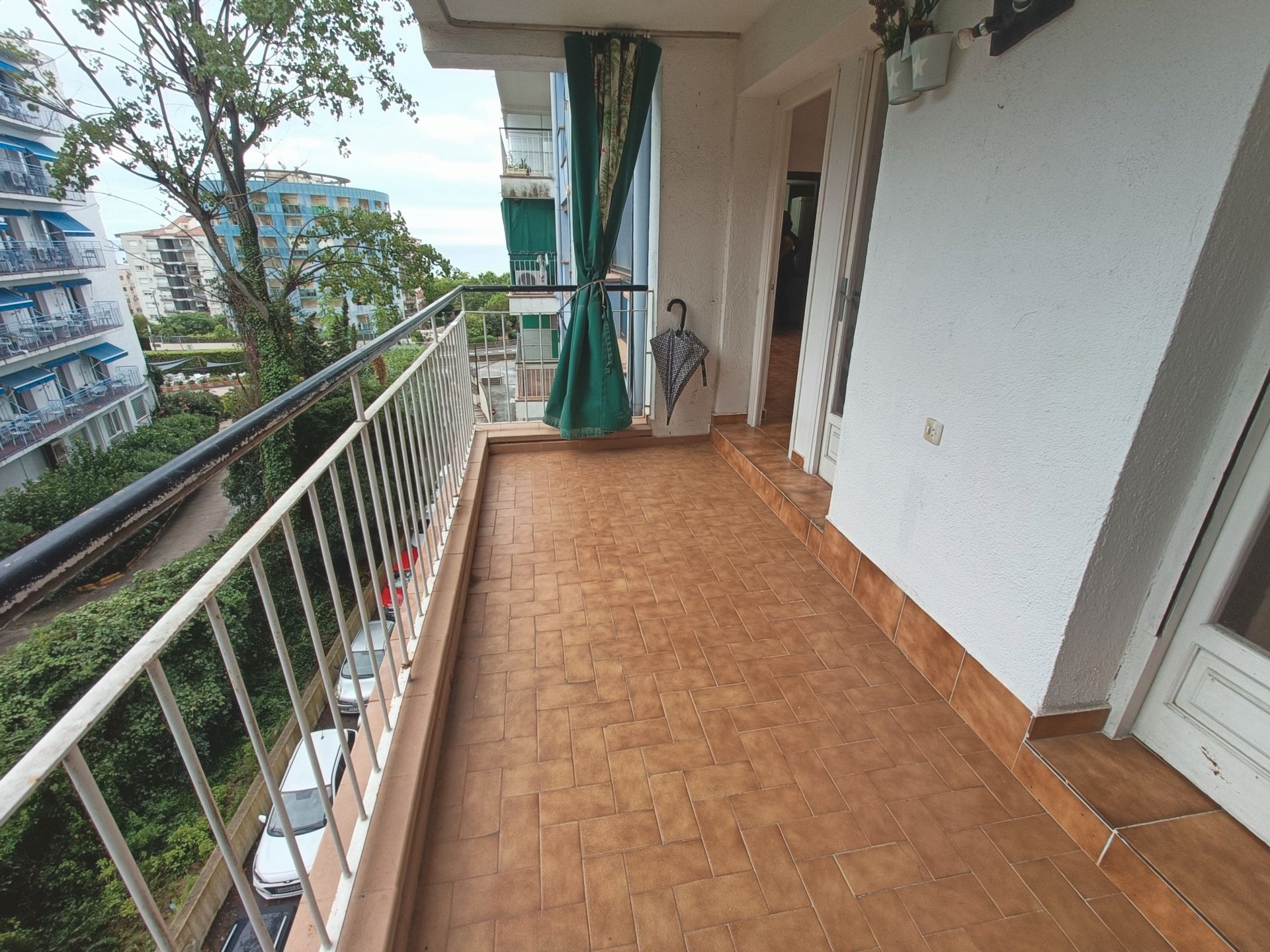 Balcony of Flat for sale in Calella  with Terrace, Oven and Washing machine