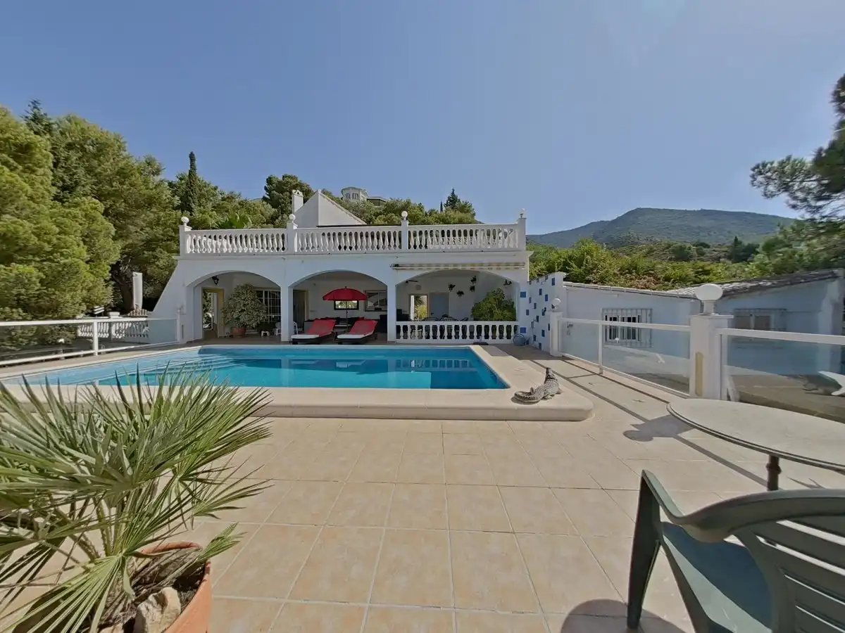 Vista exterior de Casa o chalet en venta en Mijas