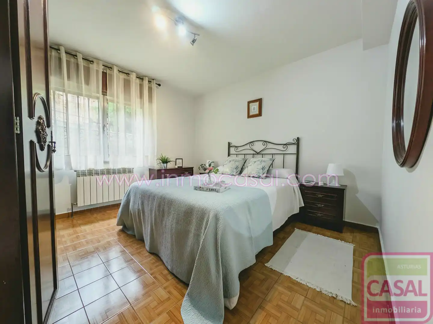 Habitación de Casa o chalet en venta en Morcín con Calefacción, Terraza y Trastero
