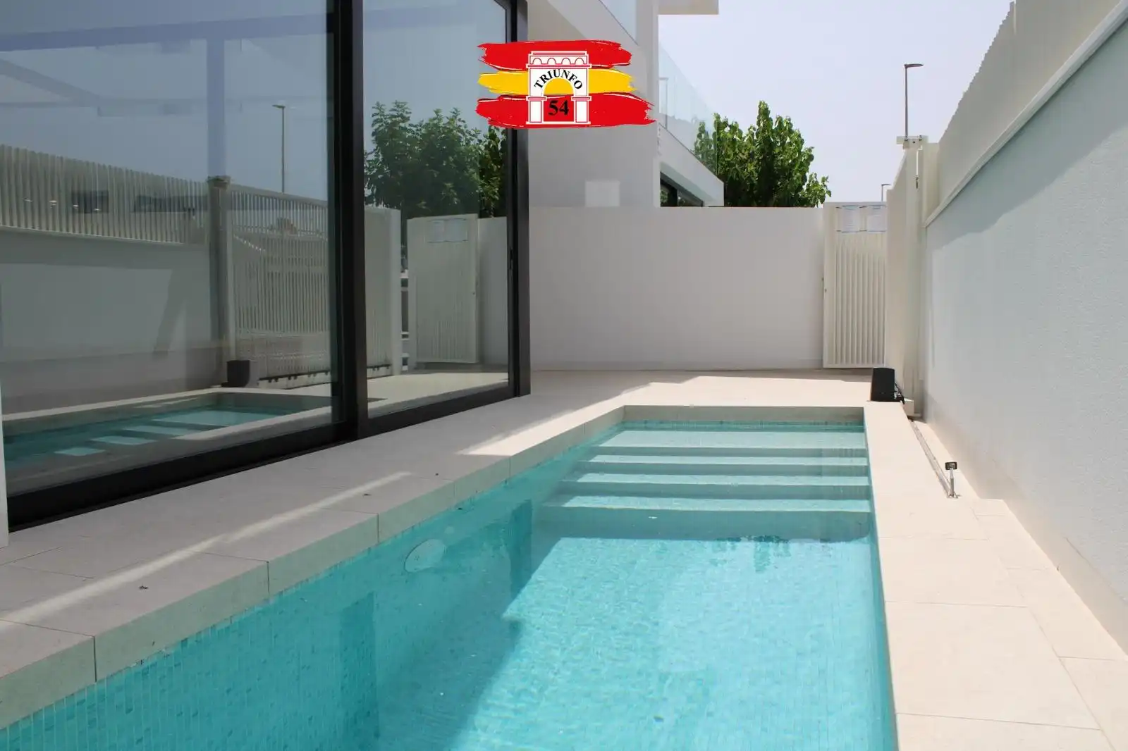 Swimming pool of Houses for sale in Pilar de la Horadada  with Air Conditioner, Heating and Private garden