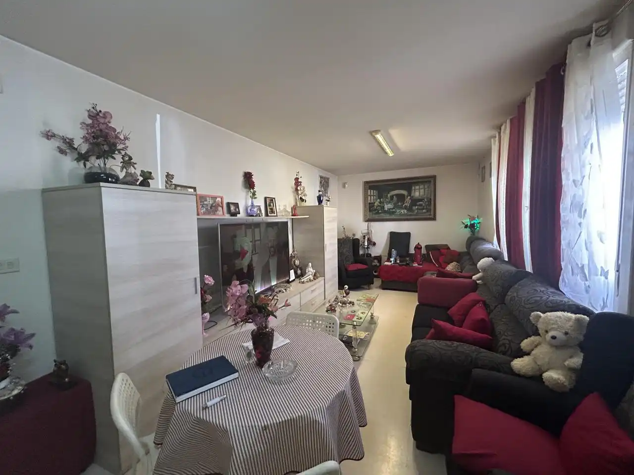 Sala d'estar de Casa o xalet en venda en Fontellas amb Calefacció, Terrassa i Traster