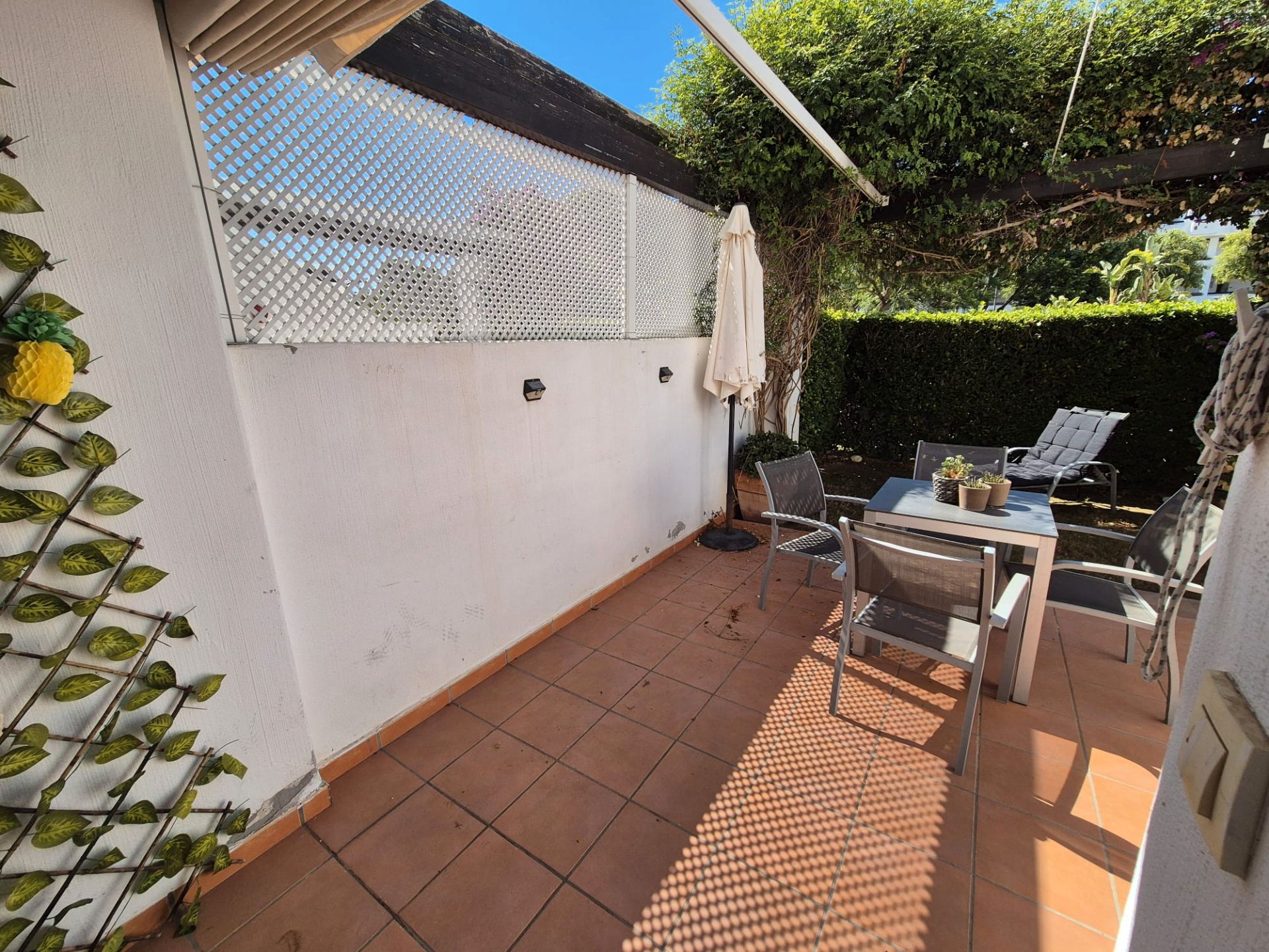 Jardí de Apartament en venda en Alhama de Murcia amb Aire condicionat, Jardí privat i Moblat