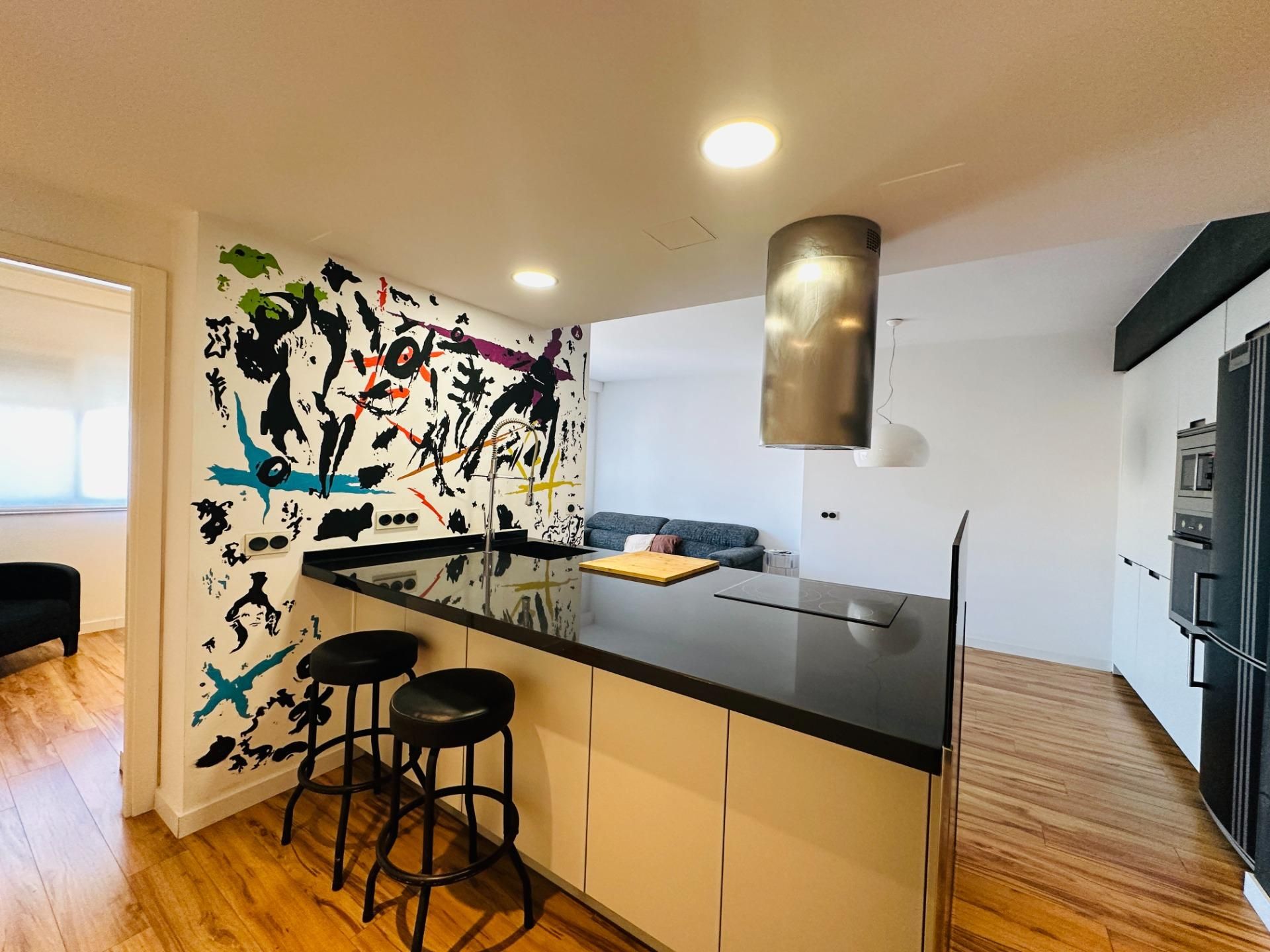 Kitchen of Flat for sale in Amposta  with Terrace