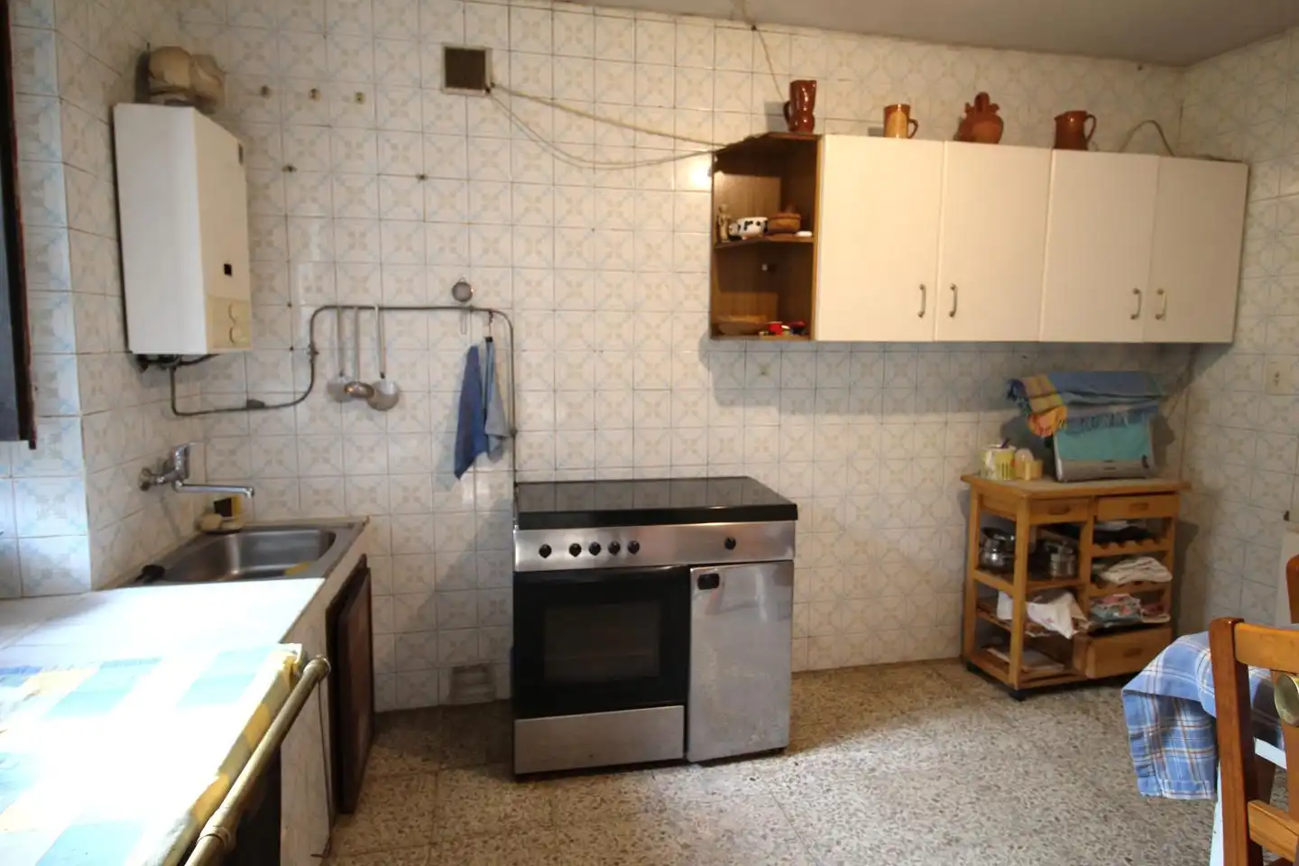 Kitchen of Country homes for sale in Arganza  with Heating and Balcony