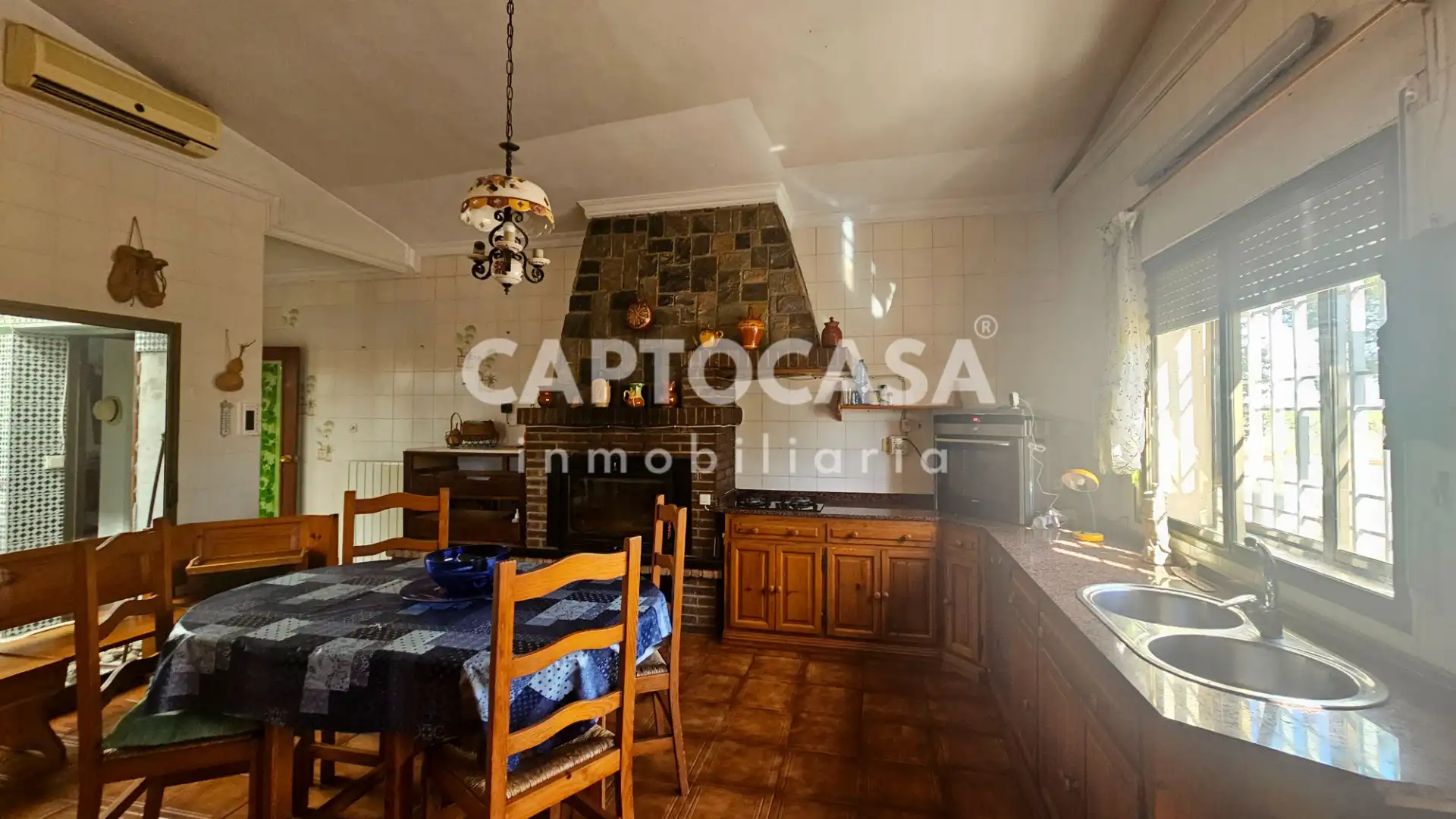 Küche von Country house zum Verkauf in Cartagena mit Klimaanlage, Heizung und Privatgarten